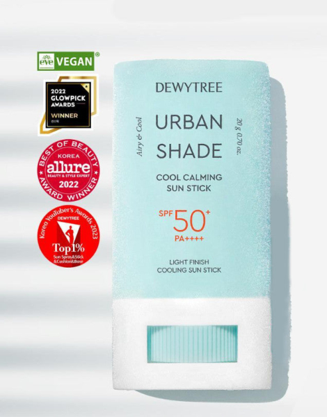 DEWYTREE Urban Shade Cool Calming Sun Stick SPF50+ PA++++ 20g