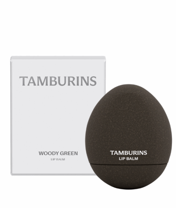TAMBURINS Egg Lip Balm Woody Green 5g