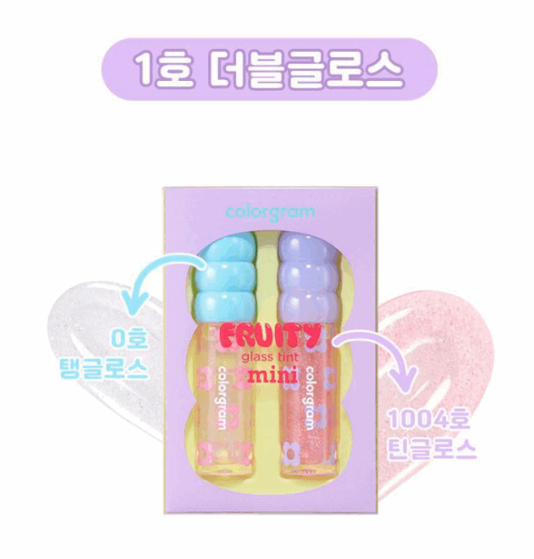 colorgram Tanghulu Fruity Tint Mini Duo 1.6g*2