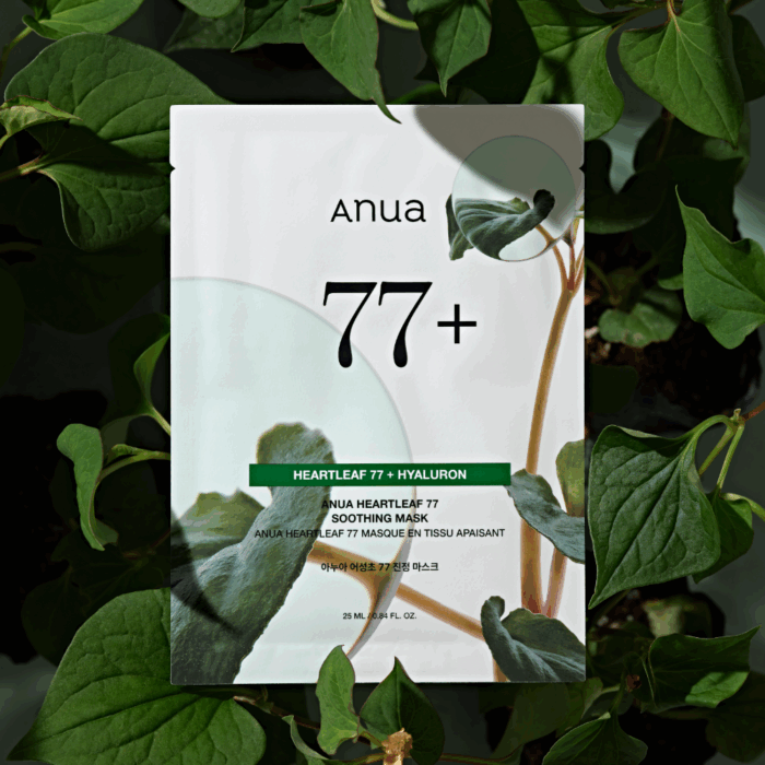 Anua Houttuynia Cordata 77 Soothing Sheet Mask Pack 25ml*10pack - Image 1