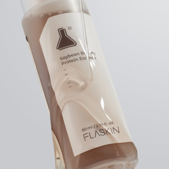 FLASKIN Soybean Bouncy Protein Essence 80ml - Image 4