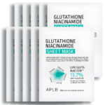 APLB Glutathioine Niacinamide Sheet Mask 25ml*10ea - Image 2