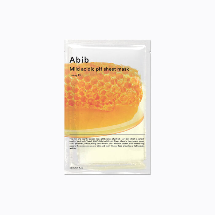 Abib Mild Acidic pH Sheet Mask Honey Fit 30ml*10sheets - Image 1