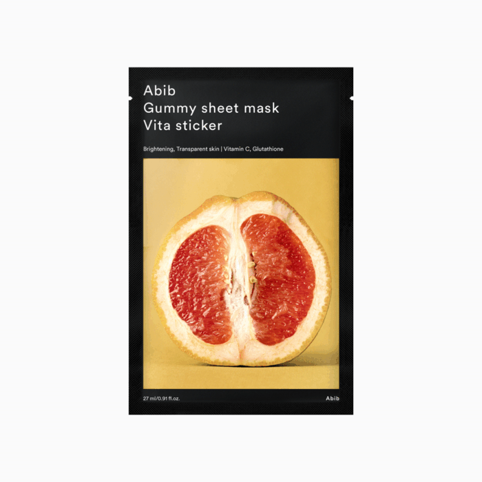 Abib Gummy Sheet Mask Vita Sticker 27ml*10sheets - Image 1