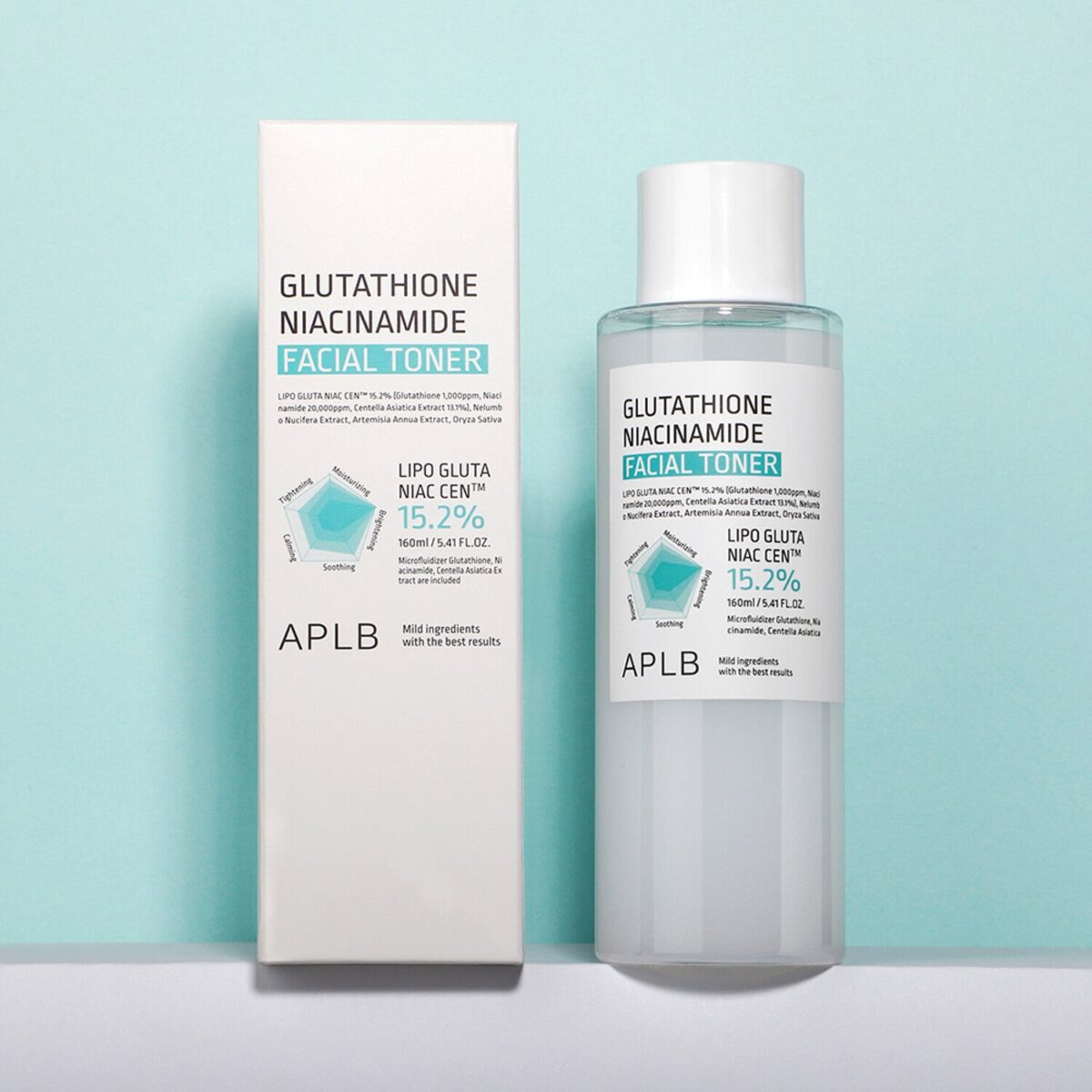 APLB Glutathione Niacinamide Facial Toner 160ml - Image 2