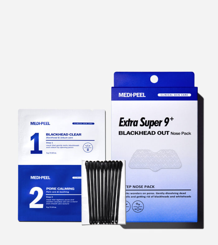 MEDI-PEEL Extra Super 9+ Blackhead Out Nose Pack 8 Sheets - Image 1