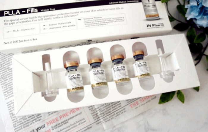 PK Cospharm Plla Fills Wrinkle Free Ampoule 7g*4bottles - Image 3