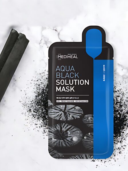 MEDIHEAL Aqua Black Solution Mask Pack 23ml*15pack