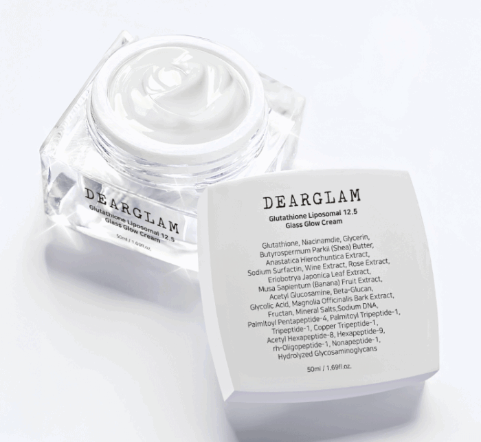 DEARGLAM Glutathione Liposomal 12.5 Glow Cream 50ml - Image 4