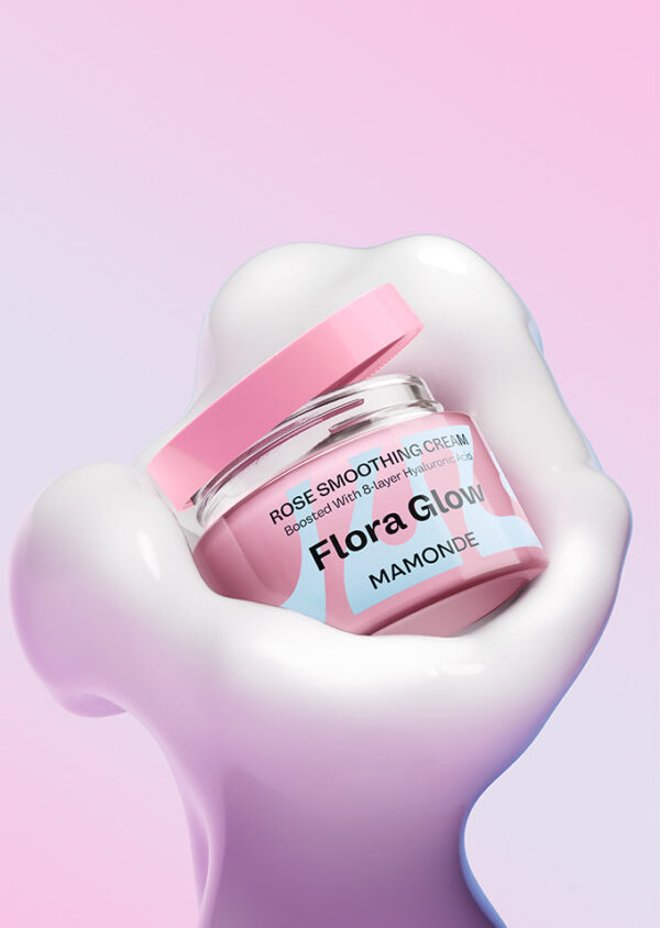 Mamonde Flora Glow Rose Smoothing Cream 50ml