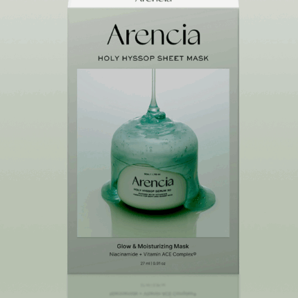Arencia Holy Hyssop Mask Pack 27ml*5pack