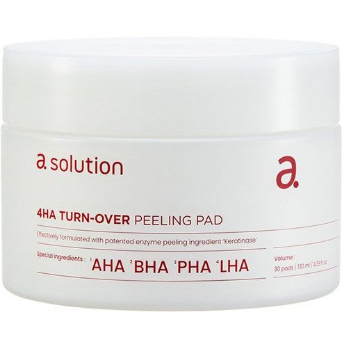 a solution 4HA TURN OVER PEELING PAD 130ml/ 30pads - EmpressKorea