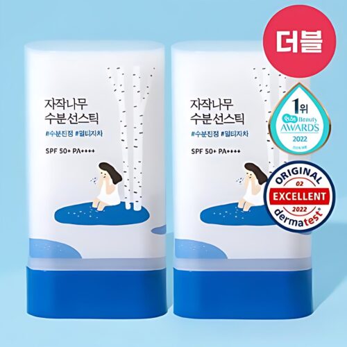 ROUND LAB Limited Eddition Birch Moisturizing Sun Stick 19g+19g