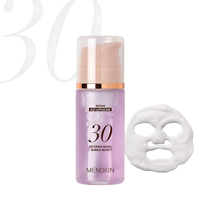 MENOKIN Repair EGF Liposome 30 Seconds Quick Bubble Mask 95ml - Image 1
