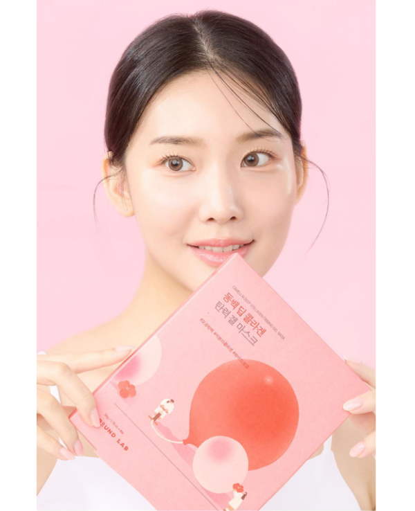 ROUND LAB Camellia Deep Collagen Firming Gel Mask 34g*4sheet