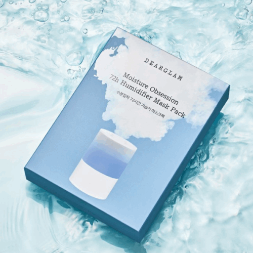 DEARGLAM Moisture Obsession 72-hour Humidifier Mask Pack 10pack