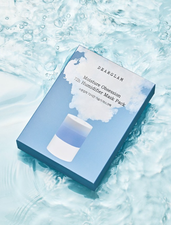 DEARGLAM Moisture Obsession 72-hour Humidifier Mask Pack 10pack