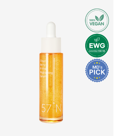 57°N Cloud Berry & Vita Brightening Serum 30ml - EmpressKorea