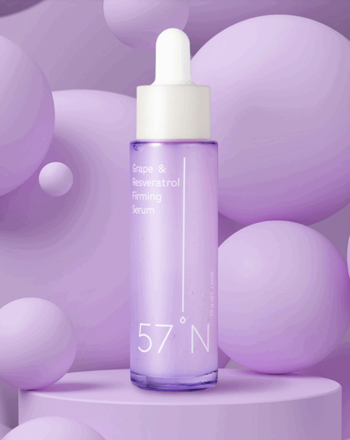 57°N Grape & Resveratrol Firming Serum 30ml - EmpressKorea
