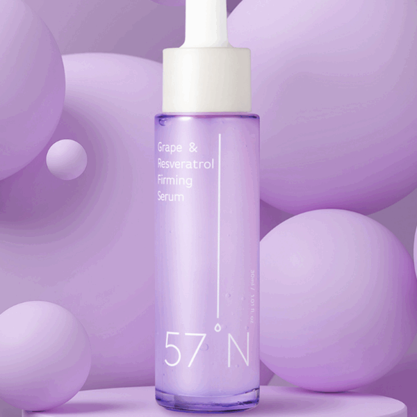57°N Grape & Resveratrol Firming Serum 30ml - EmpressKorea