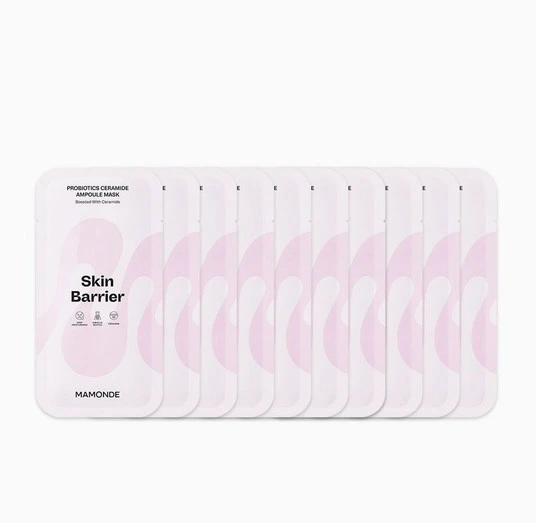 9 Mamonde Probiotics Ceramide Ampoule Mask 23ml x 10 pcs - Image 1