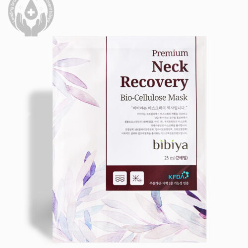 bibiya Premium Neck Recovery Bio-Cellulose Mask 25ml x 10pcs