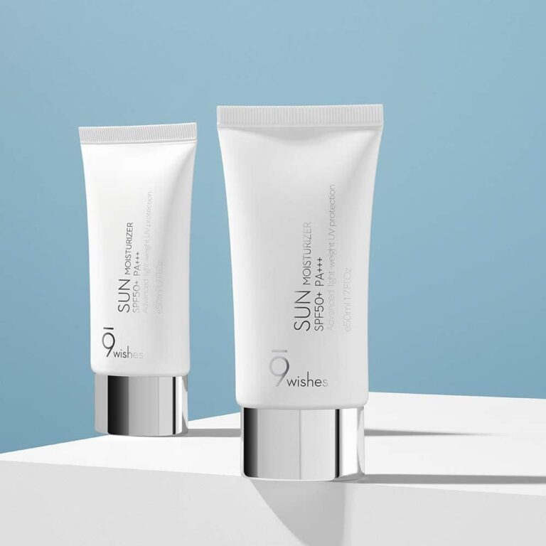 9wishes Sun Moisturizer SPF 50+ PA+++ 50ml - EmpressKorea