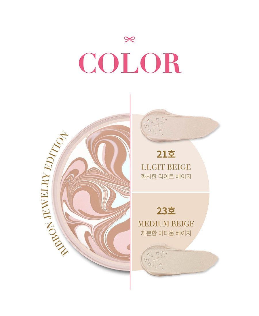 AGE20’s Essence Cover Pact Ribbon Jewelry Edition 14g with Refill - EmpressKorea