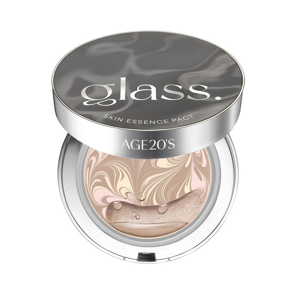 AGE20's Glass Skin Essence Pact Perfect 12.5g with Refill - EmpressKorea