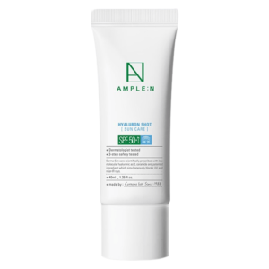 AMPLE:N Hyaluron Shot Ampoule Sun Care SPF 50+ PA++++ 40ml - EmpressKorea