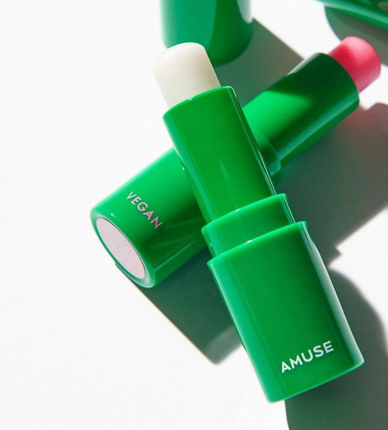AMUSE Vegan Green Lip Balm (2 Types) 3.5g - EmpressKorea