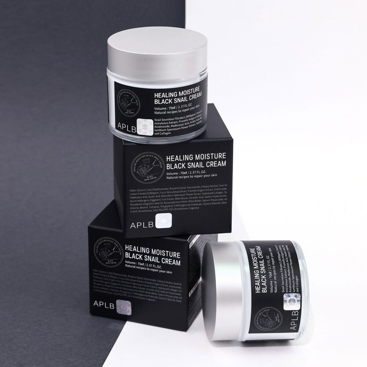 APLB Healing Moisture Black Snail Cream 70ml - EmpressKorea