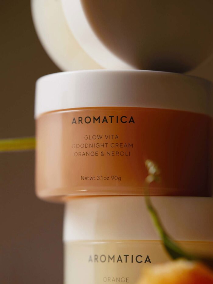 AROMATICA Glow Vita Goodnight Cream Orange & Neroli 90g - EmpressKorea