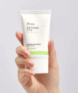 ATO99 Sunhan Inorganic Sun Cream 50ml - EmpressKorea