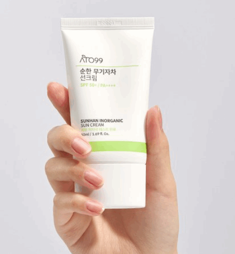 ATO99 Sunhan Inorganic Sun Cream 50ml - EmpressKorea