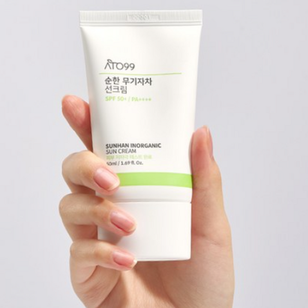 ATO99 Sunhan Inorganic Sun Cream 50ml - EmpressKorea