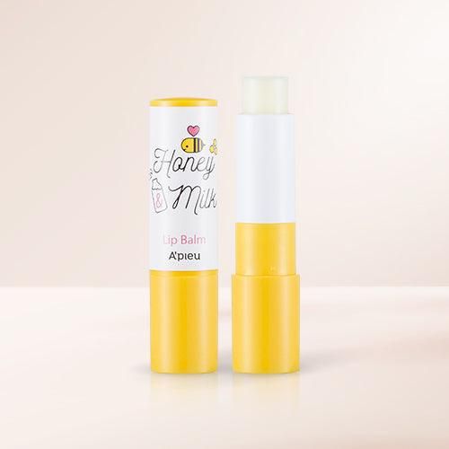 A'PIEU Honey & Milk Lip Balm 3.3g 2PCS - EmpressKorea