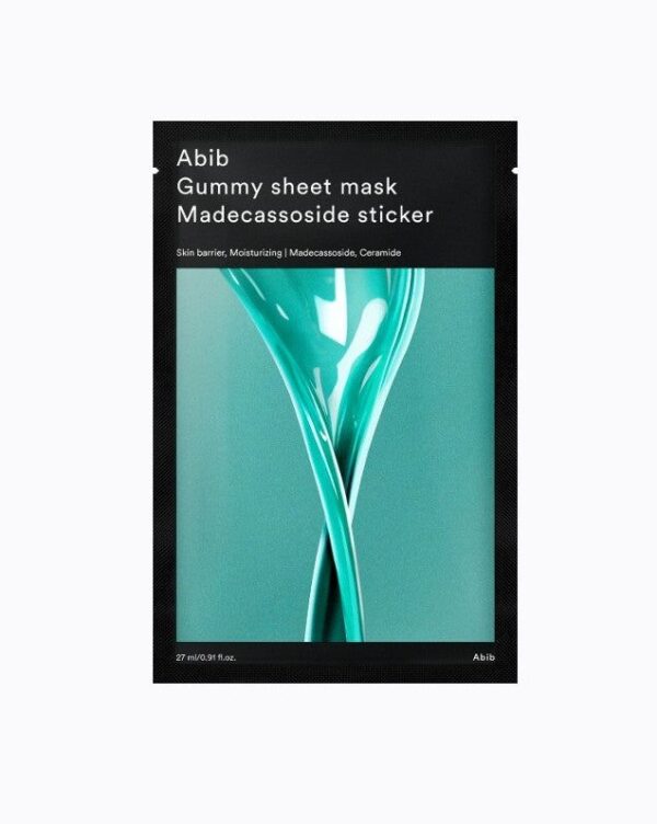 Abib Gummy sheet mask Madecassoside sticker 27ml*10pcs - EmpressKorea
