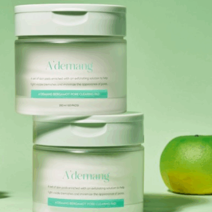 Ademang Bergamot Pore Clearing Toner Pad 60 sheets 280ml - EmpressKorea
