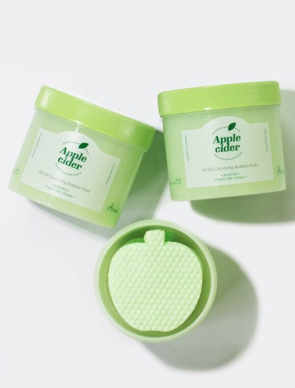AriuL Apple Cider All Kill Cleansing Bubble Pad 60sheet 150ml - EmpressKorea