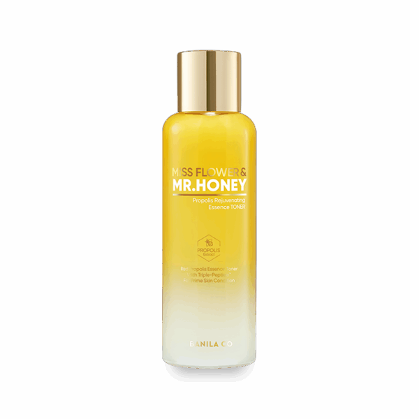 BANILA CO Miss Flower & Mr. Honey Propolis Rejuvenating Essence Toner 190ml - EmpressKorea