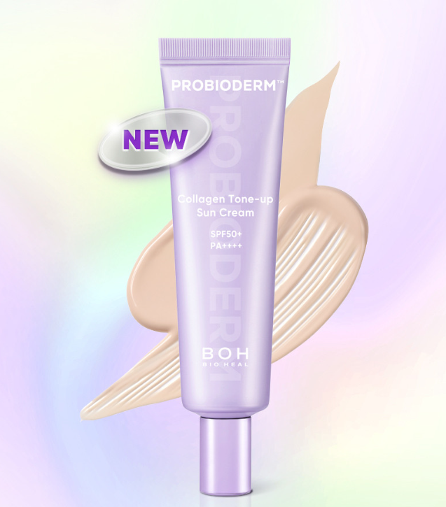 BIO HEAL BOH Probioderm Collagen Tone-Up Sun Cream SPF50+ PA++++ 50ml - EmpressKorea