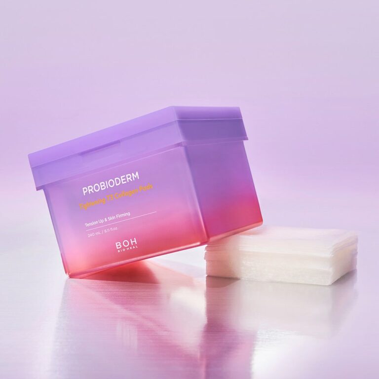 BIO HEAL BOH Probioderm Tightening T3 Collagen Pads 120pads 240ml - EmpressKorea