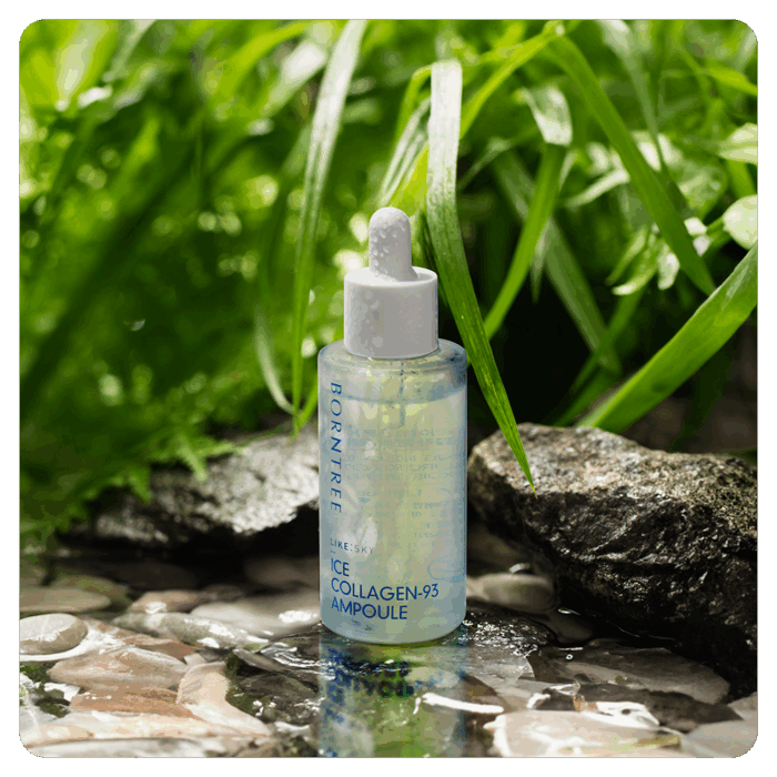 BORNTREE Like Sky Ice Collagen 93% Ampoule 50ml - EmpressKorea