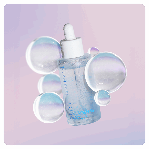 BORNTREE Like Sky Ice Collagen 93% Ampoule 50ml - EmpressKorea