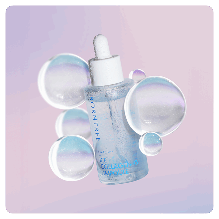 BORNTREE Like Sky Ice Collagen 93% Ampoule 50ml - EmpressKorea