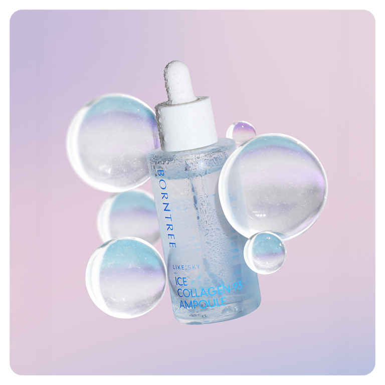 BORNTREE Like Sky Ice Collagen 93% Ampoule 50ml - EmpressKorea