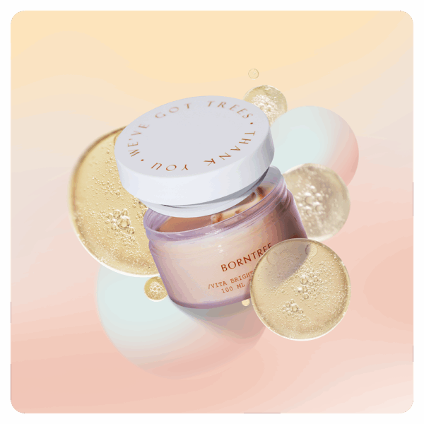 BORNTREE Vita Brightening Cream 100ml - EmpressKorea