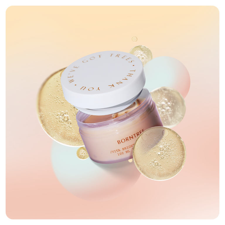 BORNTREE Vita Brightening Cream 100ml - EmpressKorea