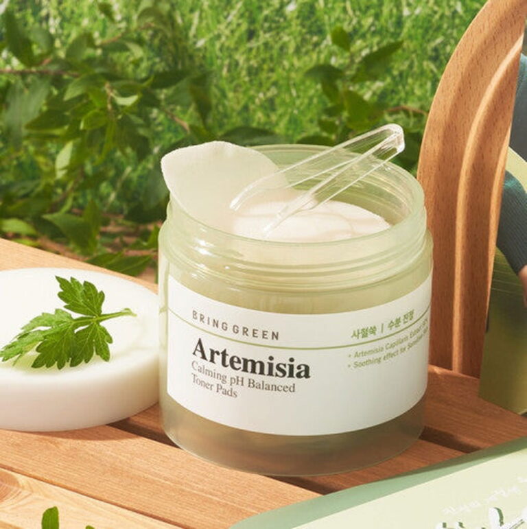 BRING GREEN Artemisia Calming pH Balanced Toner Pads 150g 75 Sheets - EmpressKorea